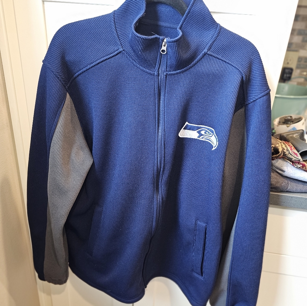 Seattle Seahawks Men's Large Woven Jacket NFL Brand